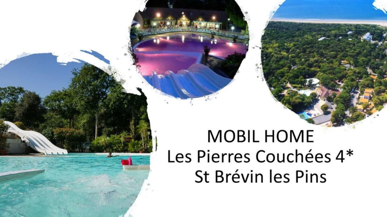 Mobil Home Les Pierres Couchees 4* St Brevin Les Pins Saint-Brévin-les-Pins Exteriér fotografie